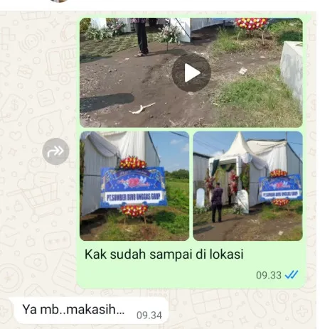 Pengiriman Karangan Bunga Besole Bayan