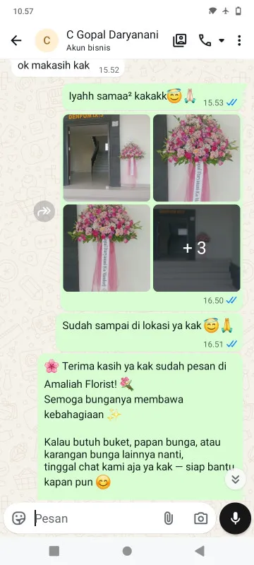 Pengiriman Karangan Bunga Besole Bayan